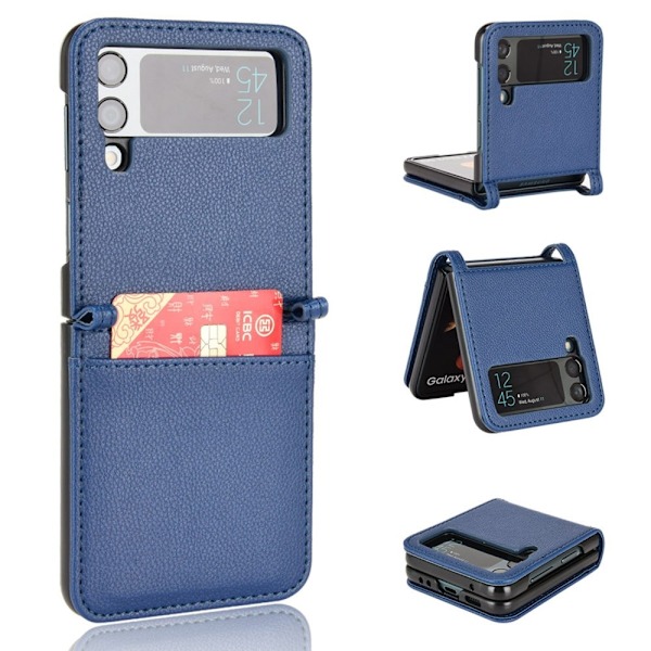 Samsung Galaxy Z Flip4 5G Shockproof Skal - Mörkblå Mörkblå
