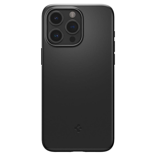 Spigen Thin Fit iPhone 15 Pro Max skal - Svart Svart
