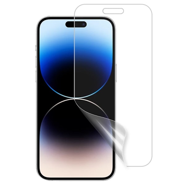Matt iPhone 15 Pro skärmskydd - Transparent Transparent
