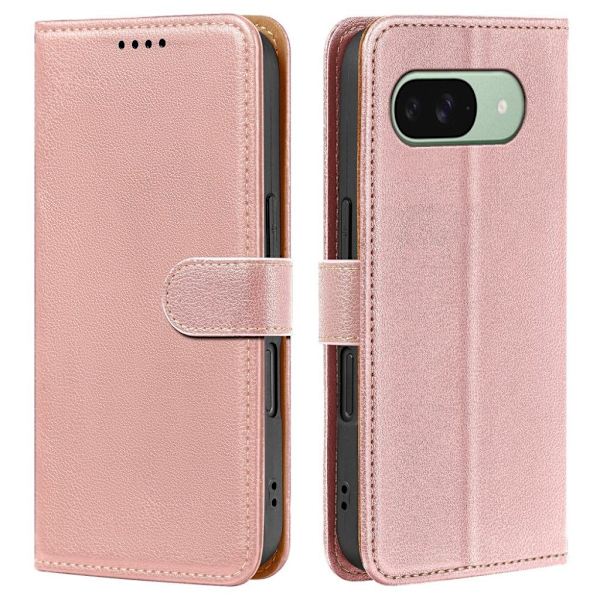 Google Pixel 10 / Pixel 10 Pro Plånboksfodral - Roséguld Pink