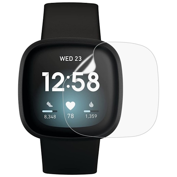 Ultratunt Fitbit Versa 3 skärmskydd - Transparent Transparent