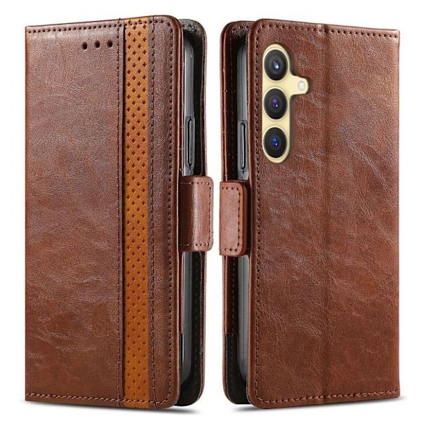 CASENEO 002 Samsung Galaxy S24 Plus Fodral - Brun Brun