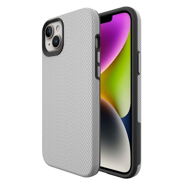 Flexibelt iPhone 15 Plus skal - Silverfärgat Silver