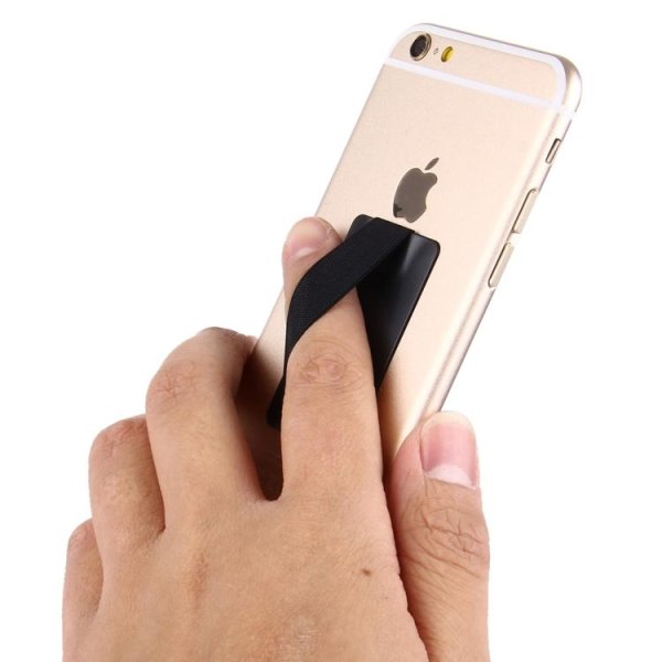 Universal Fingerhållare för mobil - Svart Svart