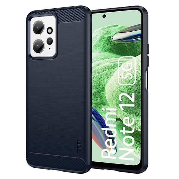 MOFI Xiaomi Redmi Note 12 4G Skal i TPU - Blå Blå