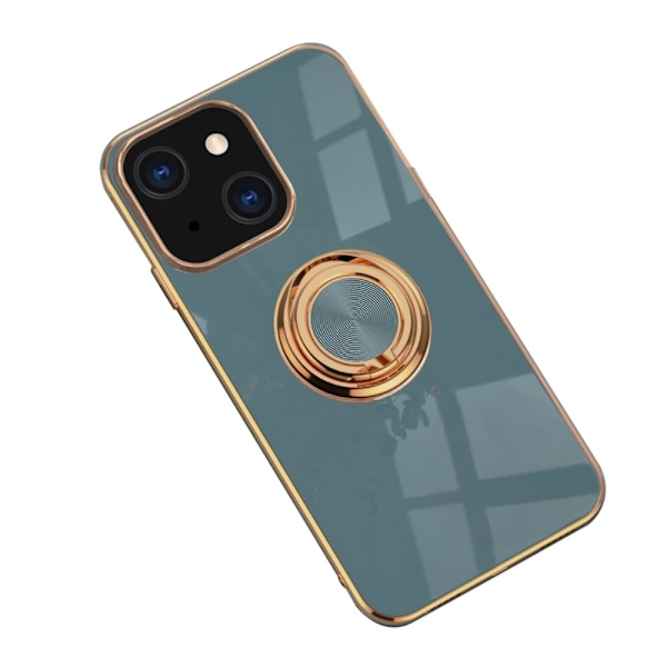 iPhone 13 Skal med ringhållare / Stativ - Grå grå
