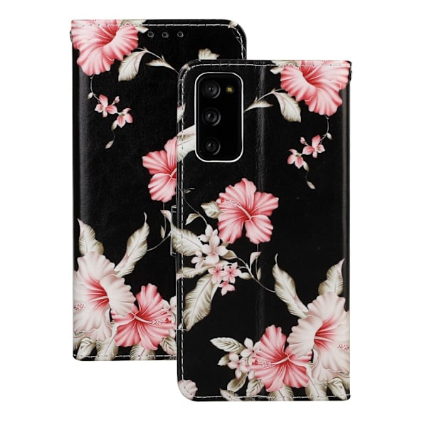 Fodral till Samsung Galaxy S20 FE - Rosa blommor Rosa