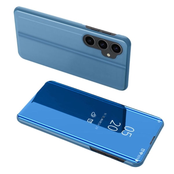 Samsung Galaxy S23 FE view-fodral - Blå Blå
