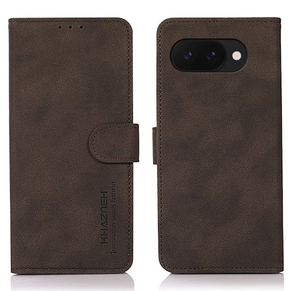 KHAZNEH Google Pixel 9a Plånboksfodral - Brun Brun