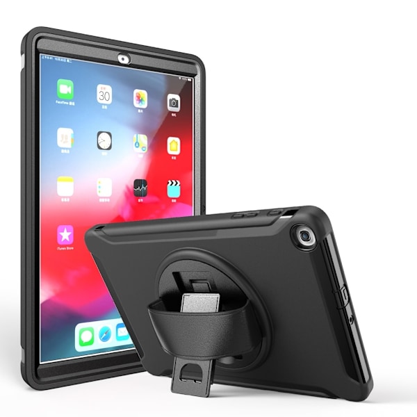 Skal med Inbyggt Stativ för Samsung Galaxy Tab A 10.1" 2019 - Svart Svart