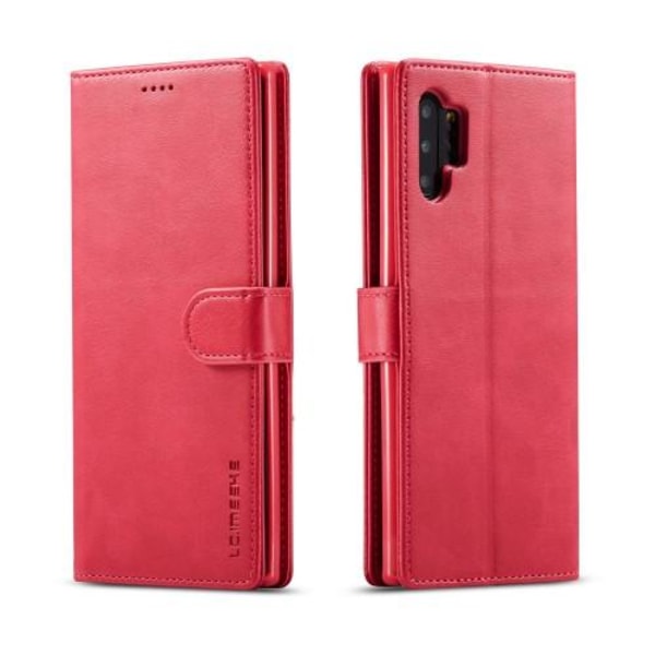 LC.IMEEKE Plånboksfodral för Samsung Galaxy Note 10 Plus - Röd Röd