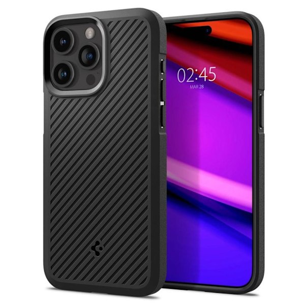 Spigen Core Armor iPhone 15 Pro skal - Svart Svart