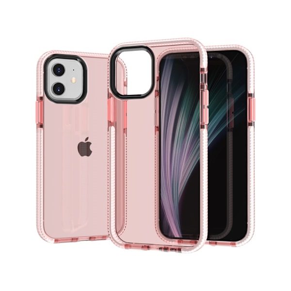 IPhone 12 Pro- 12 TPU-skal - Rosa Rosa