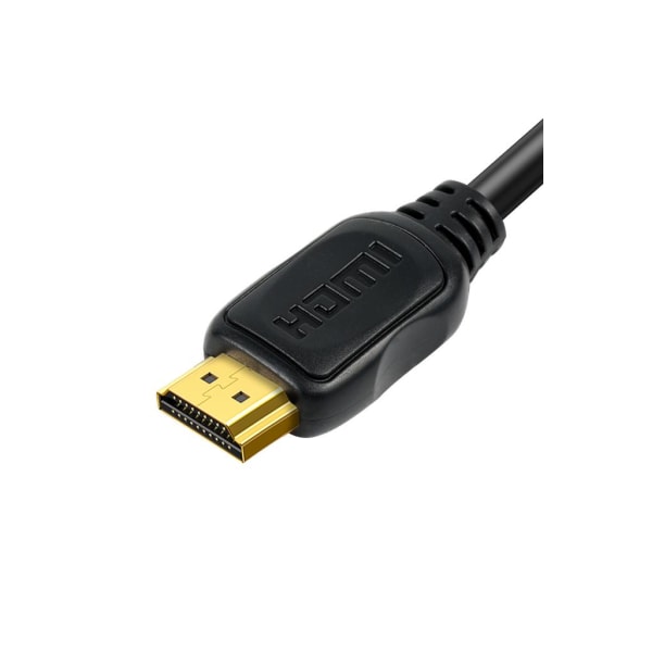 SiGN HDMI Kabel 4K, 1m - Svart Svart