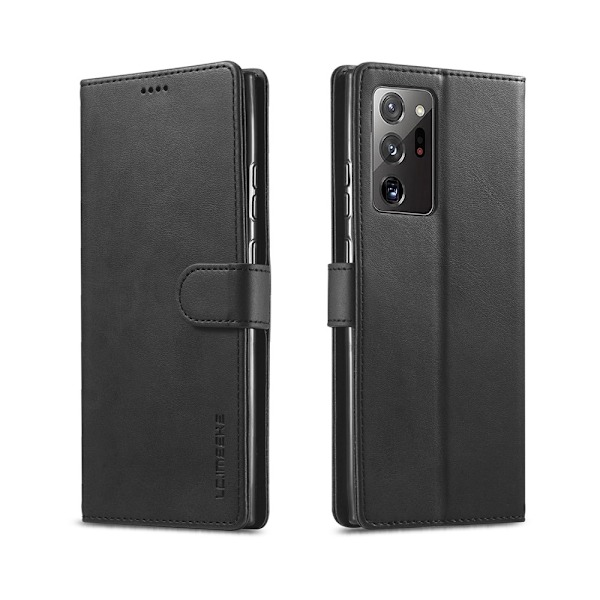 LC.IMEEKE Plånboksfodral för Samsung Galaxy Note 20 - Svart Svart