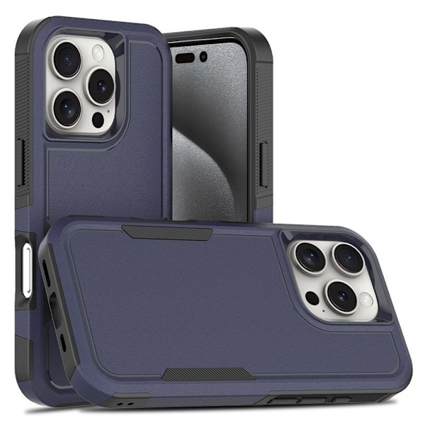iPhone 16 Pro 2-i-1 Skal - Mörkblå Mörkblå