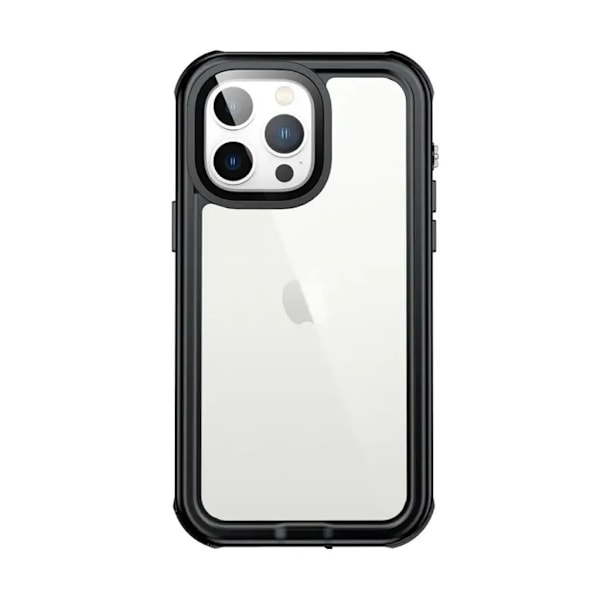 iPhone 14 Pro Vattentät P6I8 Skal - Svart Svart