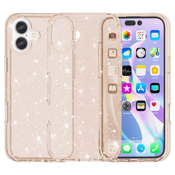 iPhone 16 Plus Skal - Guld Guld