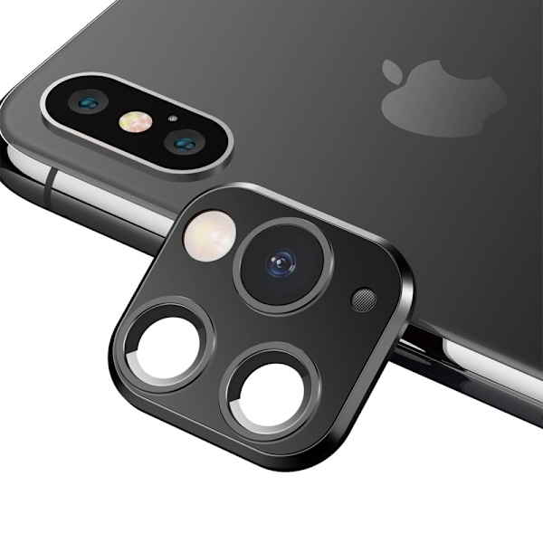 iPhone 11 Pro Max Look-alike Kameralins för iPhone XS Max - Svart Svart
