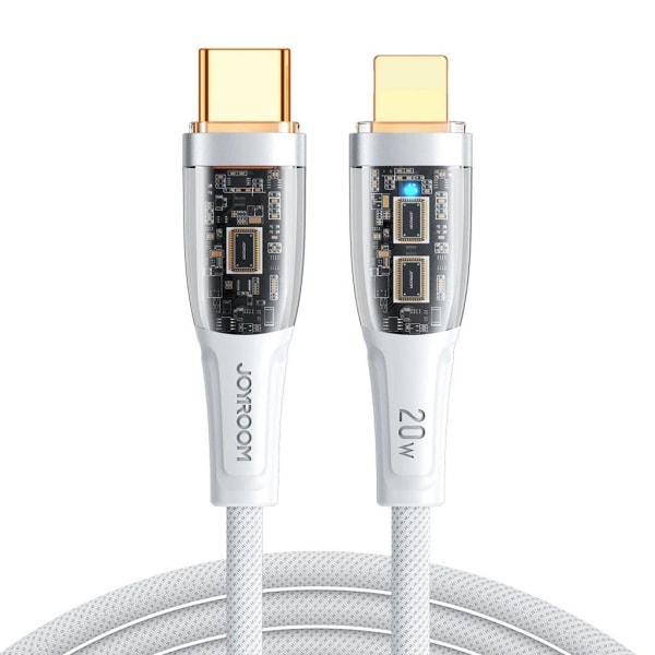 Joyroom USB-C till Lightning Kabel 20W, 1.2m - Vit Vit