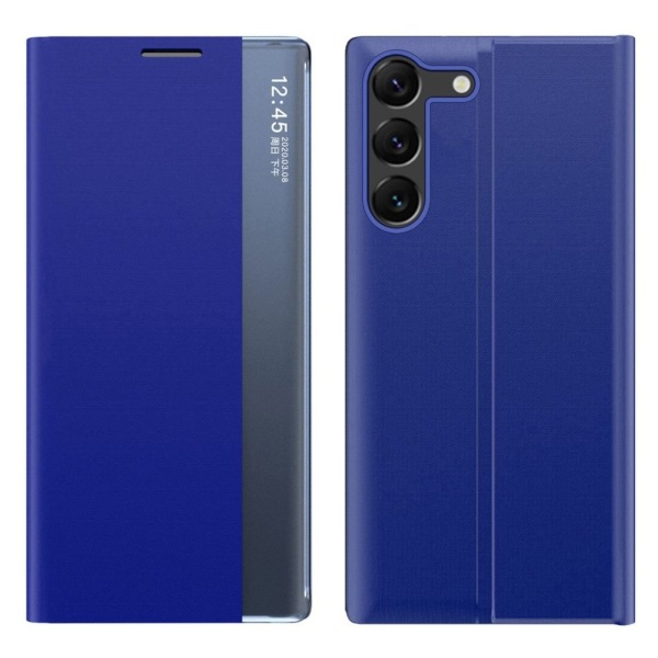 Samsung Galaxy S24 Fodral med fönster - Blå Blå