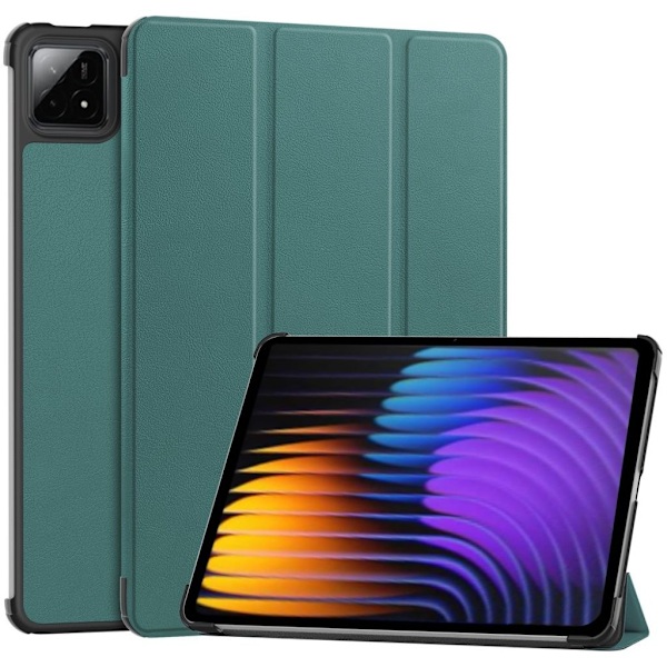 Xiaomi Pad 7 Fodral med Stativ - Mörkgrå grå