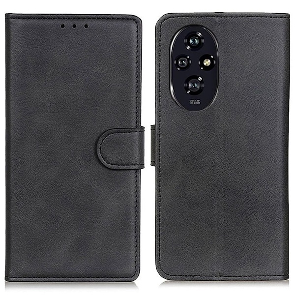 Honor 200 Pro 5G texturerat fodral - Svart Svart