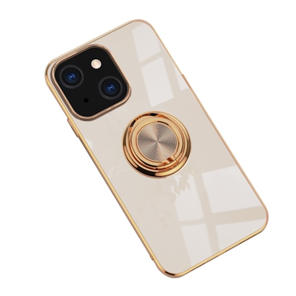 iPhone 13 Skal med ringhållare / Stativ - Rosa Rosa