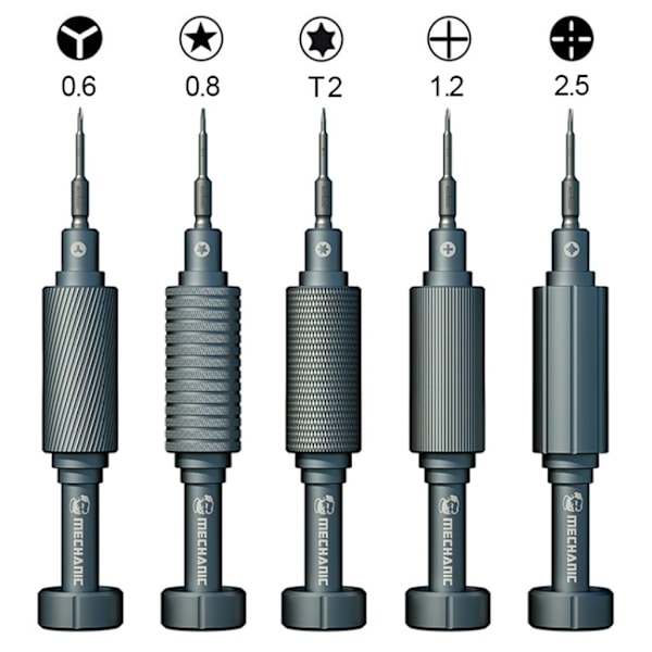 MECHANIC Mortar Mini iShell 5 in 1 Skruvmejsel Set