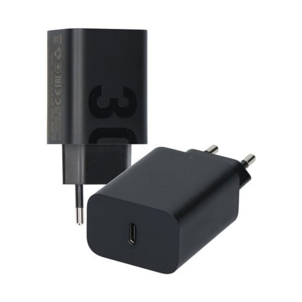 Motorola Väggladdare 30W USB-C - Svart Svart