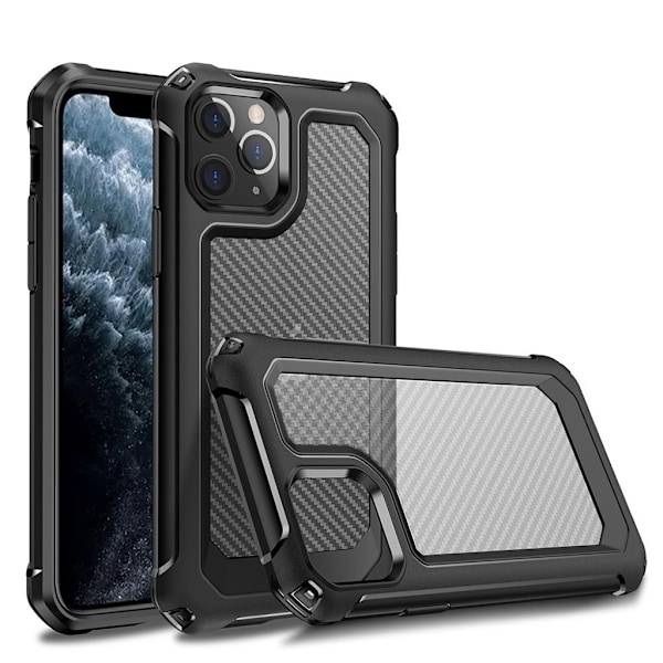 Stöttåligt iPhone 11 Pro Max skal - Svart Svart