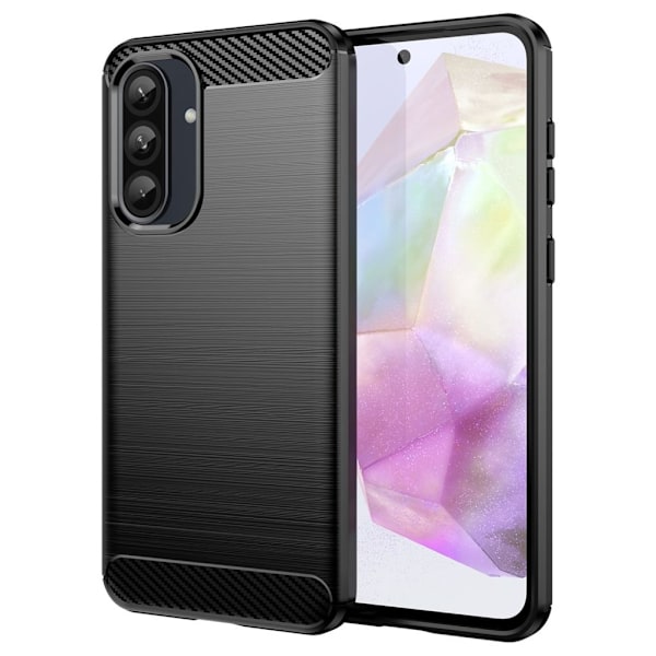 Samsung Galaxy A36 5G / A56 5G Skal i TPU - Svart Svart