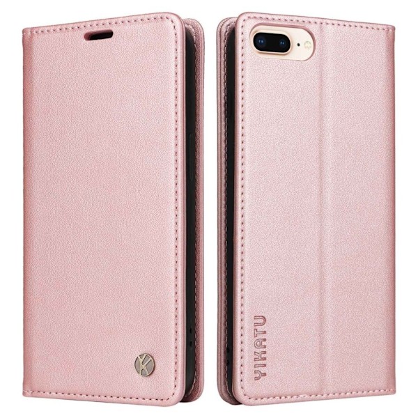 YIKATU iPhone 6 Plus/7 Plus/8 Plus fodral - Roséguldfärgat Rosa