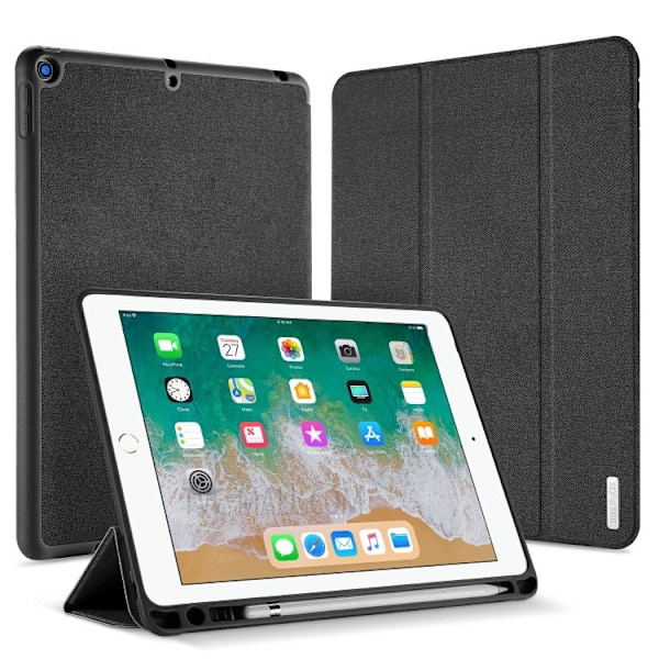 DUX DUCIS iPad 9.7" 5/6  Tri-Fold fodral  - Svart Svart