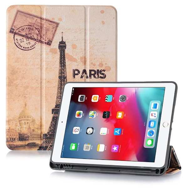 iPad 10.2" 2021/2020/2019 fodral - Eiffeltornet Paris Tower