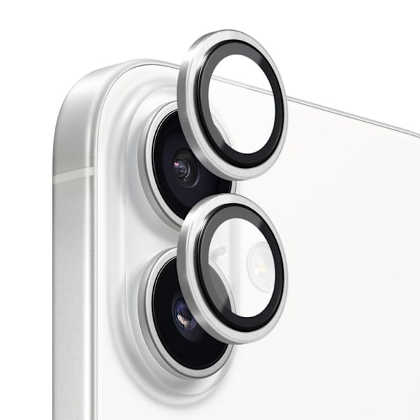NORTHJO iPhone 17 Linsskydd 9H - Silver Silver
