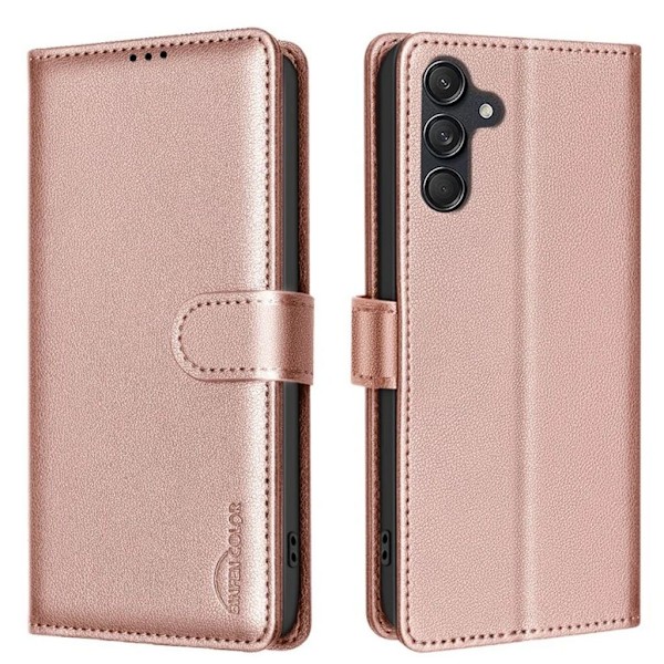 BINFEN COLOR Samsung Galaxy S25 Plus / S24 Plus Plånboksfodral - Roséguld Rosa