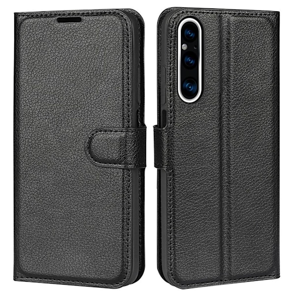 Bekvämt Sony Xperia 1 V fodral - Svart Svart