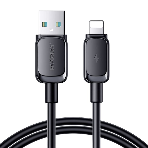 Joyroom USB-A till Lightning Kabel, 3A, 1.2m - Svart Svart