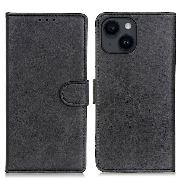 Vikbart iPhone 15 Plus fodral - Svart Svart