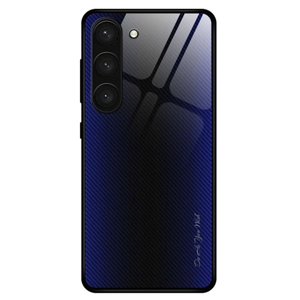 Samsung Galaxy S23 Plus Carbon Fiber skal - Mörkblått Mörkblå