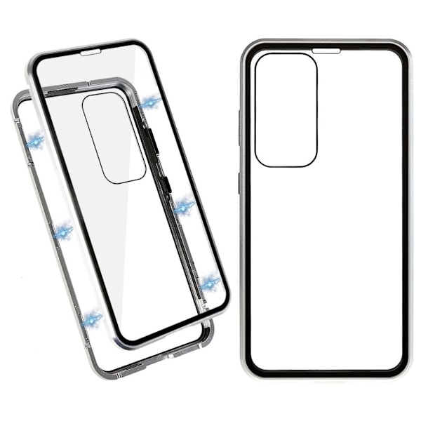Samsung Galaxy S24 Plus magnetiskt Skal - Silver Silver