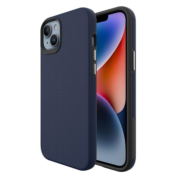 Flexibelt iPhone 15 Plus skal - Marinblått Blå