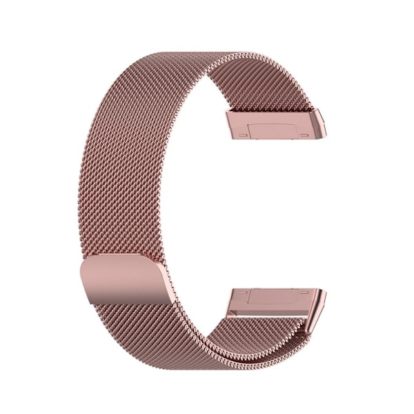 Magnetiskt Fitbit Versa 3 etc. band - Rosa Rosa