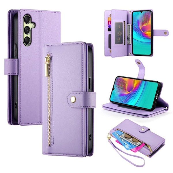 Samsung Galaxy A26 5G Plånboksfodral - Lila Lila