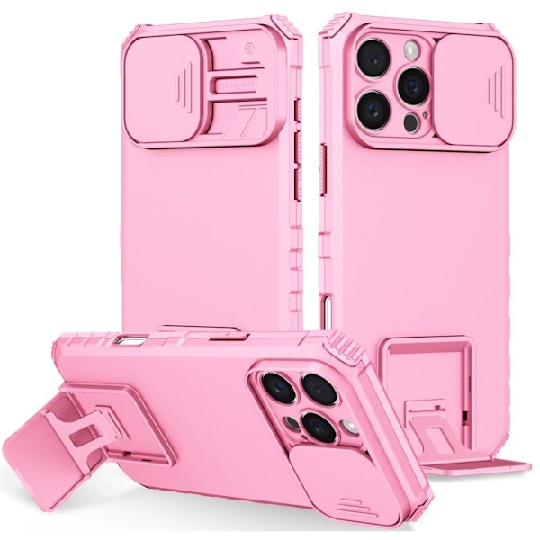 iPhone 16 Pro Max Skal med kameraskydd - Rosa Rosa