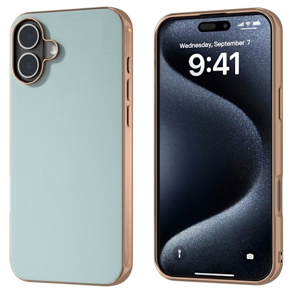 iPhone 16 Plus Skal - Ljusblå Blå