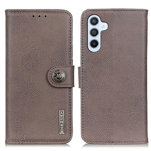 KHAZNEH Samsung Galaxy A54 5G fodral med en rem - Khaki Khaki