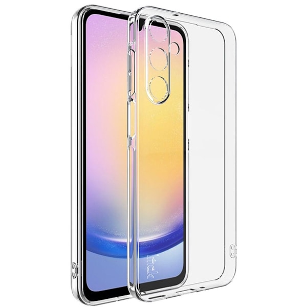IMAK Samsung Galaxy A16 Skal med guldram - Transparent Transparent
