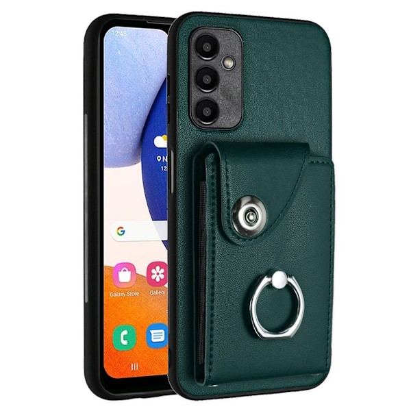 Samsung Galaxy A15 5G skal med stativ - Grön Grön